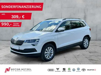 Gebraucht Skoda Karoq Ambition 150 PS (110 kW) 2019 Candyweiss SUV