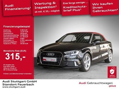 gebraucht Audi A3 Cabriolet Sport 35 TFSI Navi PDC Xenon