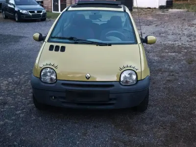 Gebraucht Renault Twingo 2001 Gelb Kleinwagen