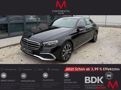 Schwarz Gebraucht 2023 Mercedes E300 Exclusive Limousine | 43.490 € (Guter Preis)