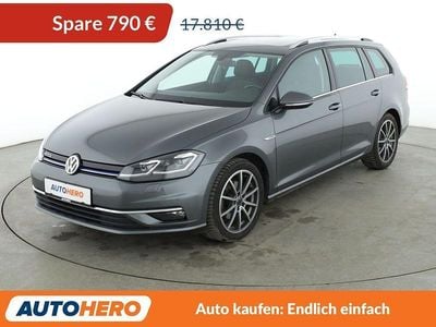 Grau Gebraucht 2019 VW Golf VII Highline Kombi | 17.020 € (Fairer Preis)