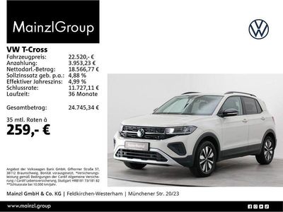 Ascotgrau Gebraucht 2025 VW T-Cross Goal SUV | 21.950 € (Fairer Preis)