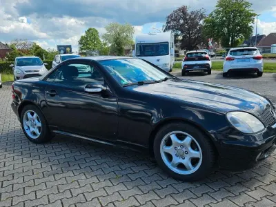 Gebraucht Mercedes SLK200 163 PS (119 kW) 2000 Schwarz Cabrio