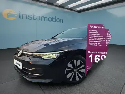 Gebraucht VW Golf VIII 2024 Schwarz Limousine