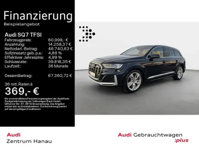 Brugt Audi SQ7 Sport 507 HK (372 kW) 2021 Blå SUV