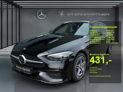 Gebraucht Mercedes C300 AMG 258 PS (189 kW) 2025 Unilack schwarz Kombi