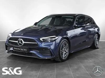 Gebraucht Mercedes C180 AMG 170 PS (125 kW) 2025 Metalliclack sodalithblau Kombi
