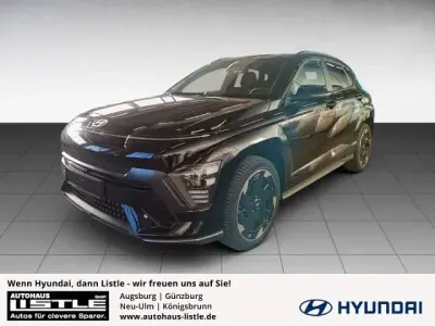 Gebraucht Hyundai Kona N Line 160 kW (218 PS) 2024 Schwarz SUV