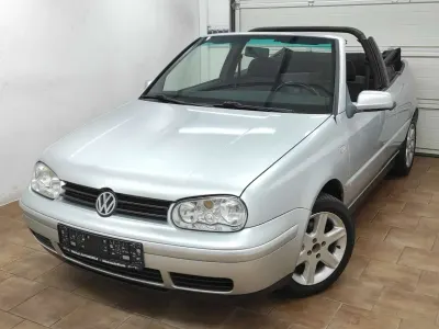 Brugt VW Golf Cabriolet 116 HK (85 kW) 2002 Sølv Cabriolet
