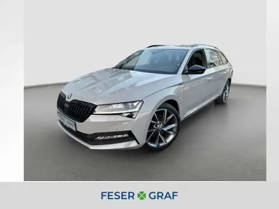 Gebraucht Skoda Superb SportLine 200 PS (147 kW) 2023 Stahlgrau Kombi