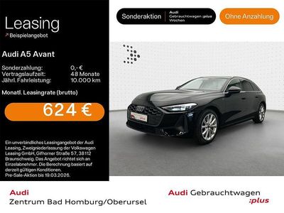 Neu Audi A5 Sport 299 PS (219 kW) 2025 Mythosschwarz metallic Kombi