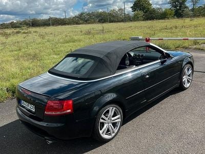Gebraucht Audi A4 Cabriolet 163 PS (119 kW) 2007 Schwarz Cabrio