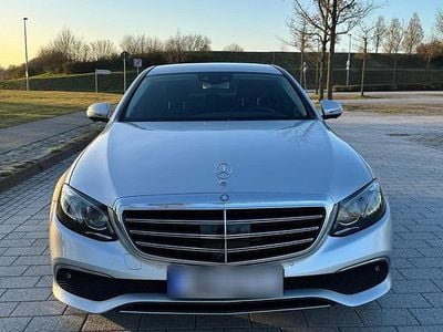 Usata Mercedes E350 Exclusive 258 CV (189 kW) 2016 Argento Berlina
