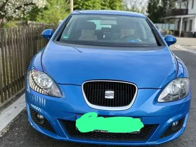 Gebraucht Seat Leon Style 102 PS (75 kW) 2010 Blau Kleinwagen