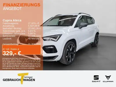 Second-hand Cupra Ateca VZ 300 CP (220 kW) 2022 Alb SUV