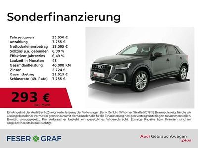 Gebraucht Audi Q2 Ambiente 150 PS (110 kW) 2023 Manhattangrau metallic SUV