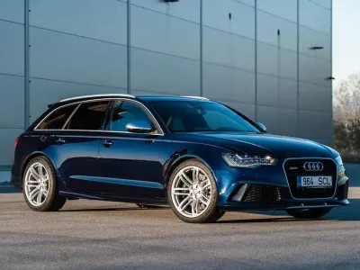 Gebraucht Audi RS6 Sport 560 PS (411 kW) 2014 Blau Kombi