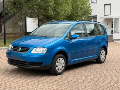 Gebraucht VW Touran Highline 116 PS (85 kW) 2004 Blau Van / Kleinbus