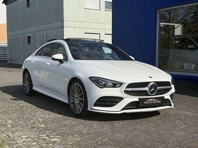 Usata Mercedes CLA250 AMG line 224 CV (164 kW) 2020 Bianco Berlina