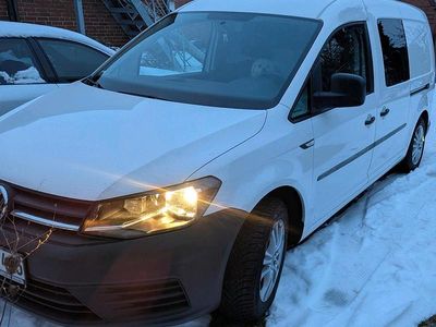 Gebraucht VW Caddy Maxi 102 PS (75 kW) 2019 Weiß Van / Kleinbus
