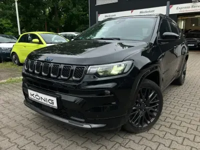 Gebraucht Jeep Compass 179 PS (131 kW) 2022 Carbon black (5ce) SUV