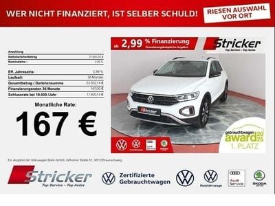 Gebraucht VW T-Roc Goal 116 PS (85 kW) 2025 Weiß SUV