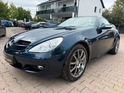 Gebraucht Mercedes SLK200 163 PS (119 kW) 2008 Blau Cabrio