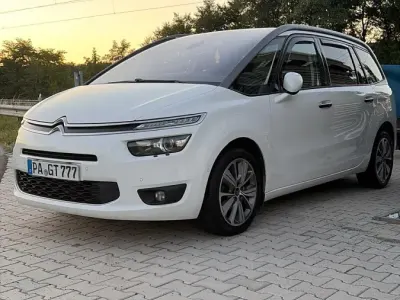 Gebraucht Citroën Grand C4 Picasso Exclusive 150 PS (110 kW) 2015 Weiß Van / Kleinbus