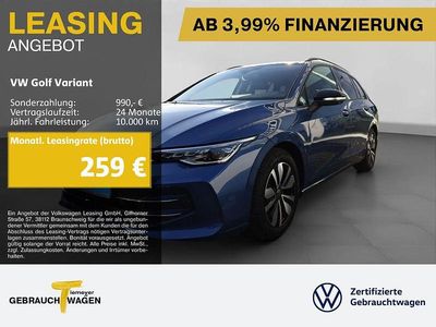 Blau Gebraucht 2025 VW Golf VIII Goal Kombi | 29.980 € (Fairer Preis)