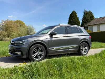 Gebraucht VW Tiguan Highline 220 PS (161 kW) 2017 Grau SUV