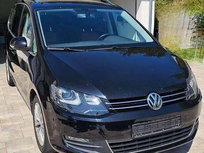 Gebraucht VW Sharan Match 140 PS (102 kW) 2012 Schwarz Van / Kleinbus
