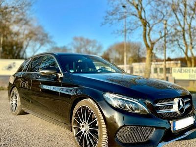 Gebraucht Mercedes C180 AMG 156 PS (114 kW) 2015 Schwarz Kombi