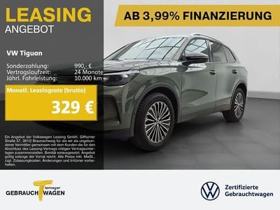 Gebraucht VW Tiguan Goal 150 PS (110 kW) 2025 Grün SUV