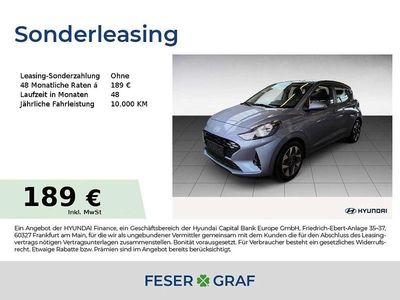 Gebraucht Hyundai i10 Trend 77 PS (56 kW) 2024 Meta blue Kleinwagen