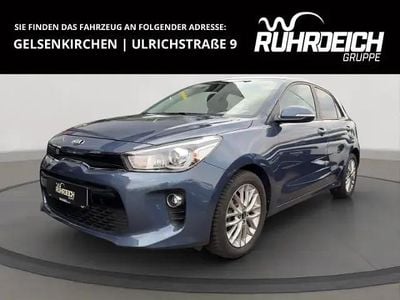 Second-hand Kia Rio DREAM-TEAM Edition 84 CP (61 kW) 2017 Albastru Berlinǎ