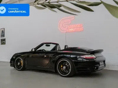 Usata Porsche 997 Turbo 2011 Nero Cabrio