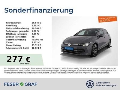 Grau Gebraucht 2024 VW Golf Edition Limousine | 28.640 € (Fairer Preis)