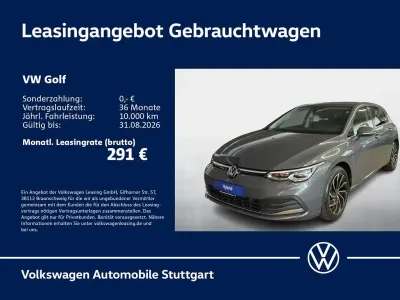 Gebraucht VW Golf VIII Style 204 PS (150 kW) 2022 Delfingrau metallic Limousine