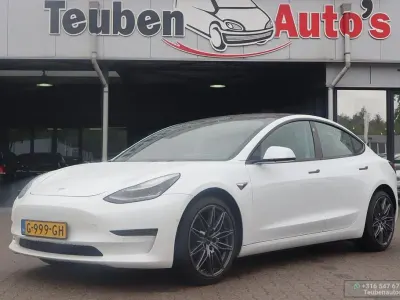Occasion Tesla Model 3 Long Range AWD 258 kW (351 ch) 2019 Blanc Berline