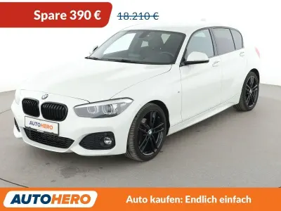 Gebraucht BMW 118 M Sport 136 PS (100 kW) 2018 Weiß Kleinwagen