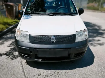 Gebraucht Fiat Panda Active 55 PS (40 kW) 2009 Weiß Kleinwagen