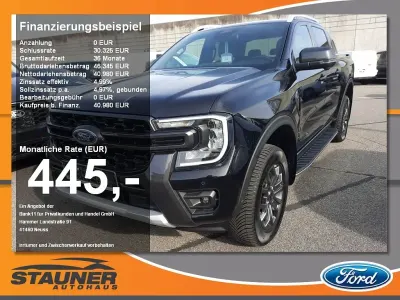 Gebraucht Ford Ranger Wildtrack 205 PS (150 kW) 2023 Agateblack Pickup