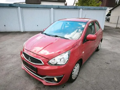 Gebraucht Mitsubishi Space Star 71 PS (52 kW) 2018 Rot Kleinwagen