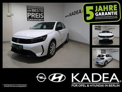 Gebraucht Opel Corsa 75 PS (55 kW) 2024 Lack weiss banquise/typ aussenverkleidun (metallic) Kleinwagen