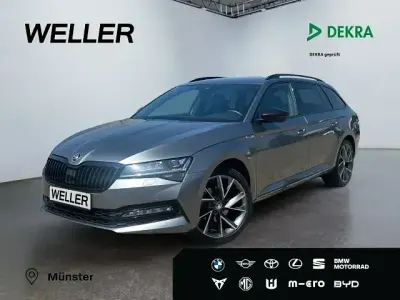Gebraucht Skoda Superb SportLine 200 PS (147 kW) 2024 Grau Kombi