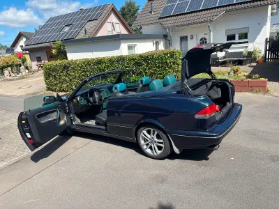 Gebraucht Saab 900 Cabriolet 225 PS (165 kW) 1995 Grün Cabrio