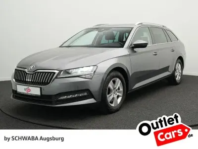 Gebraucht Skoda Superb Ambition 150 PS (110 kW) 2023 Graphitegrau metallic Kombi