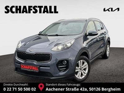 Gebraucht Kia Sportage DREAM-TEAM Edition 132 PS (97 kW) 2017 Blau (planet blue) SUV