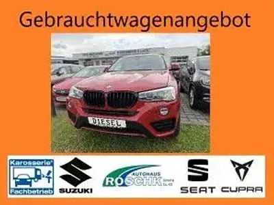 Gebraucht BMW X4 Advantage 258 PS (189 kW) 2016 Rot SUV