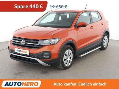 Second-hand VW T-Cross Basis 110 CP (80 kW) 2021 Portocaliu SUV